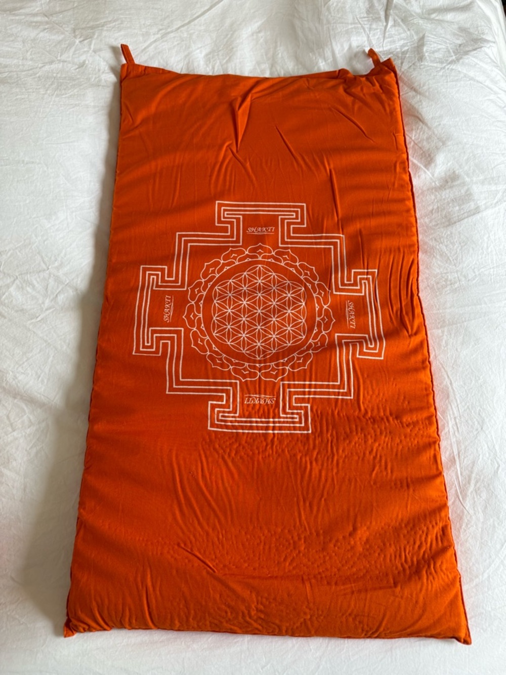 Shakti Acupressure Mat & Pillow Set - Orange - Picture 3 of 3